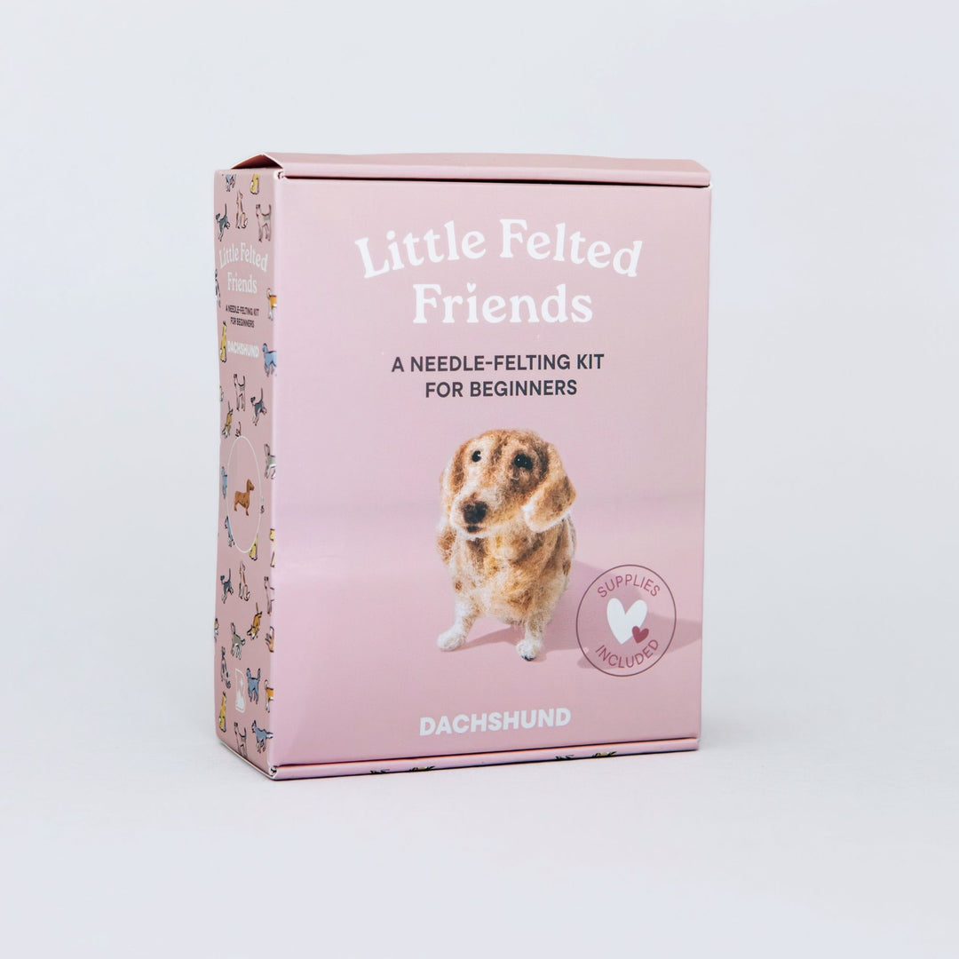 Dachshund Needle Felting Kit for Beginners