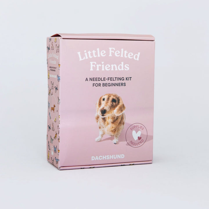 Dachshund Needle Felting Kit for Beginners