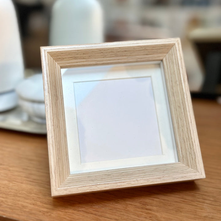 Oak & Glass Portrait Frame