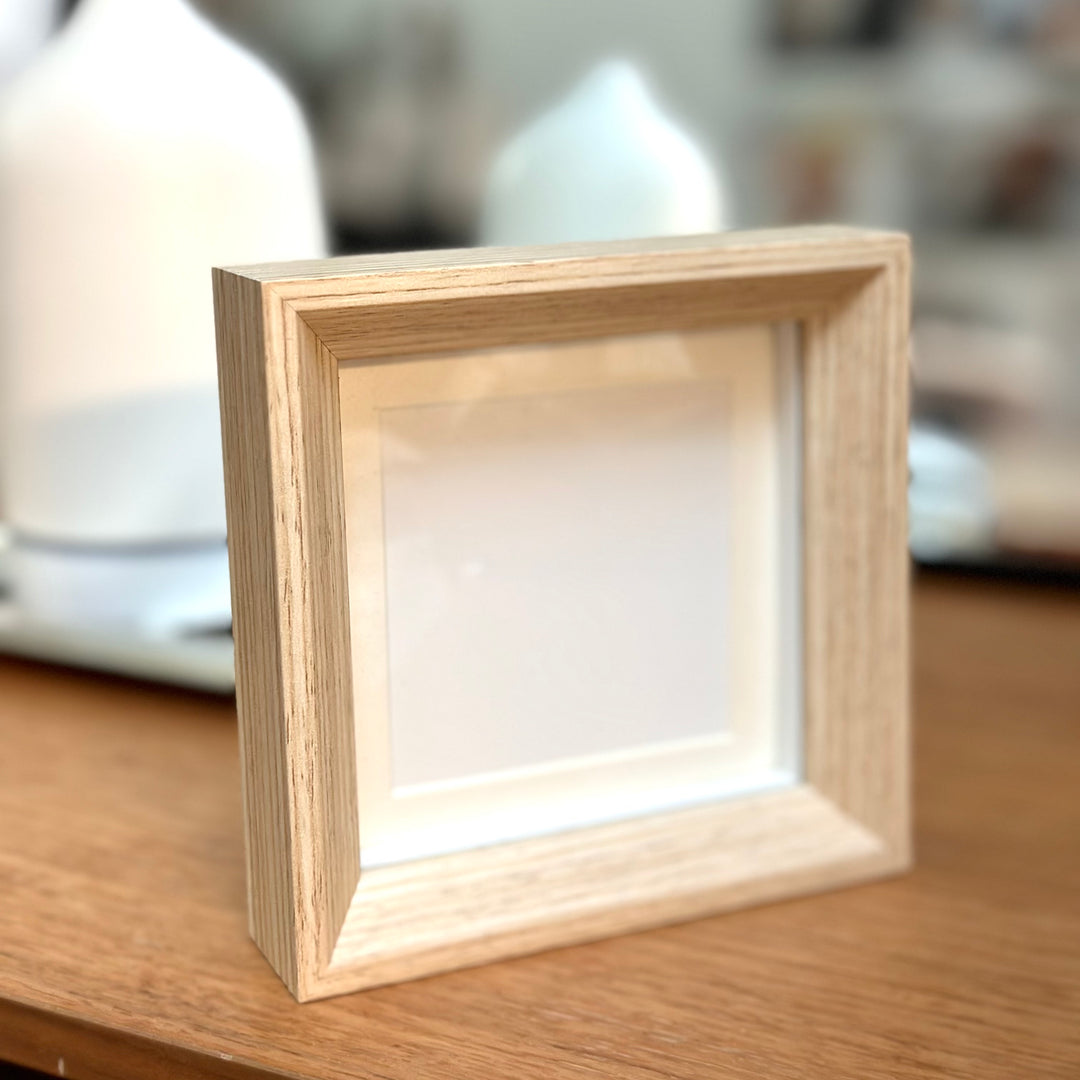 Oak & Glass Portrait Frame