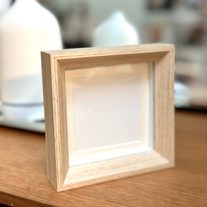 Oak & Glass Portrait Frame