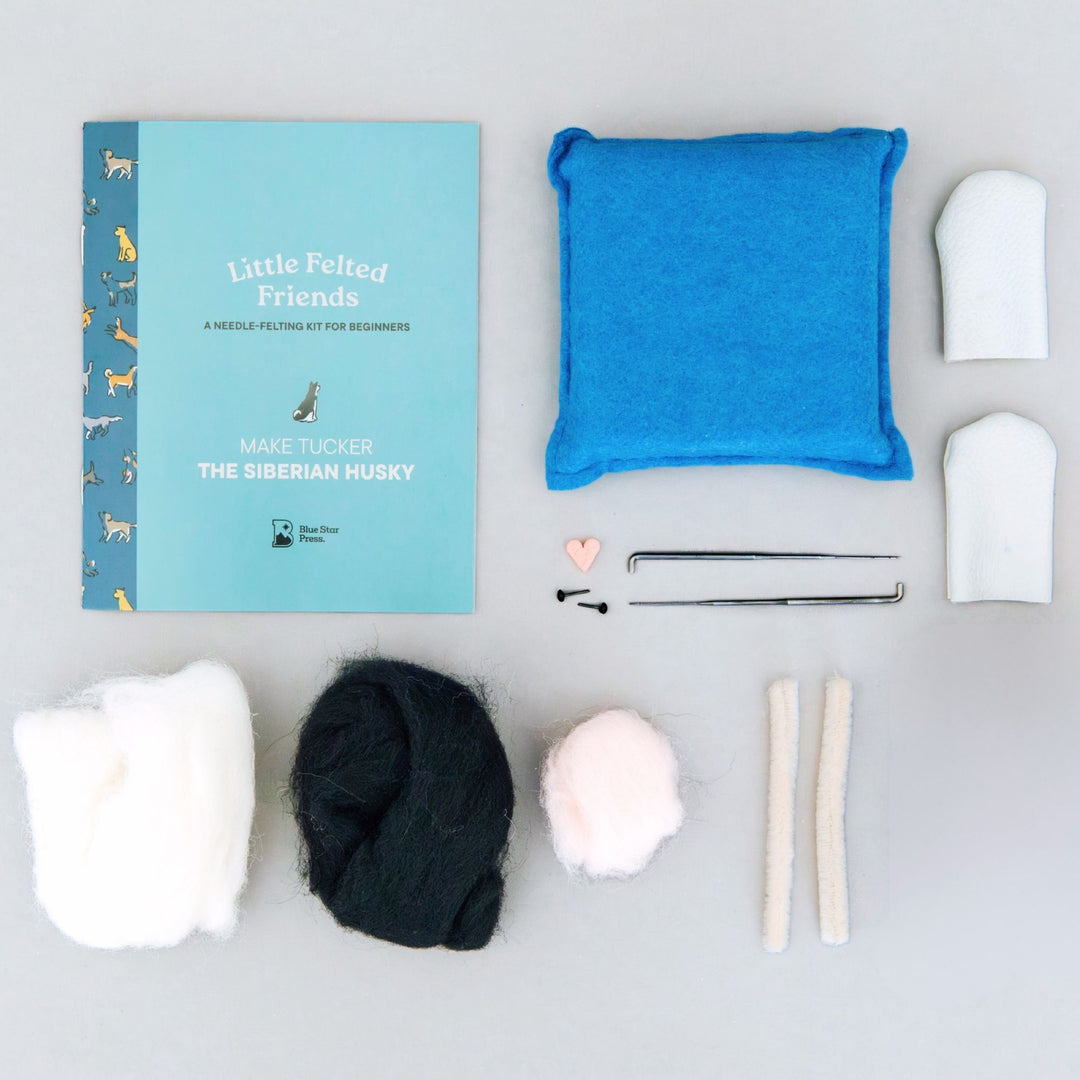 Husky Needle Felting Kit for Beginners